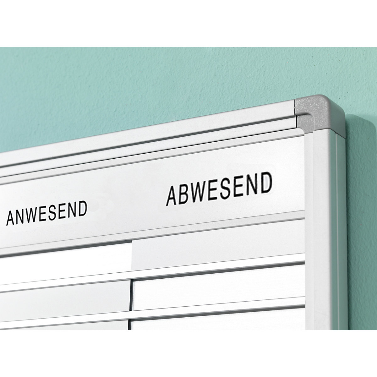 Anwesenheitstafel mit Whiteboard SMIT VISUAL (Produktabbildung 2)-1