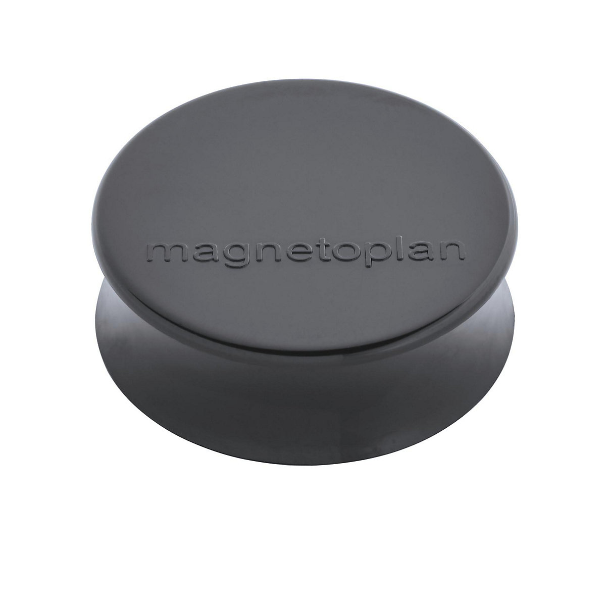 Ergo-Magnet magnetoplan, Ø 34 mm, VE 50 Stk, felsgrau-10