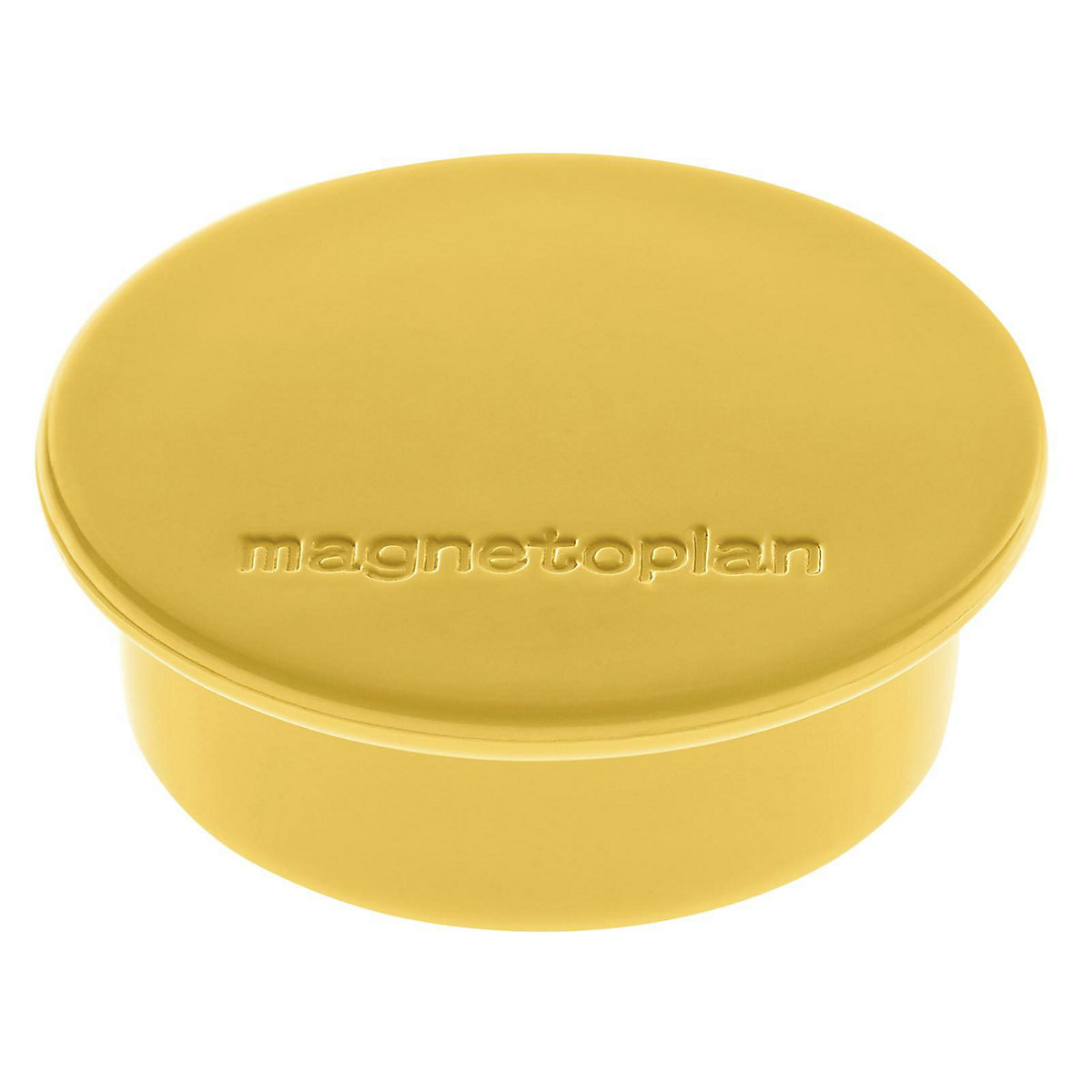 Magnet DISCOFIX COLOR magnetoplan, Ø 40 mm, VE 40 Stk, gelb-9