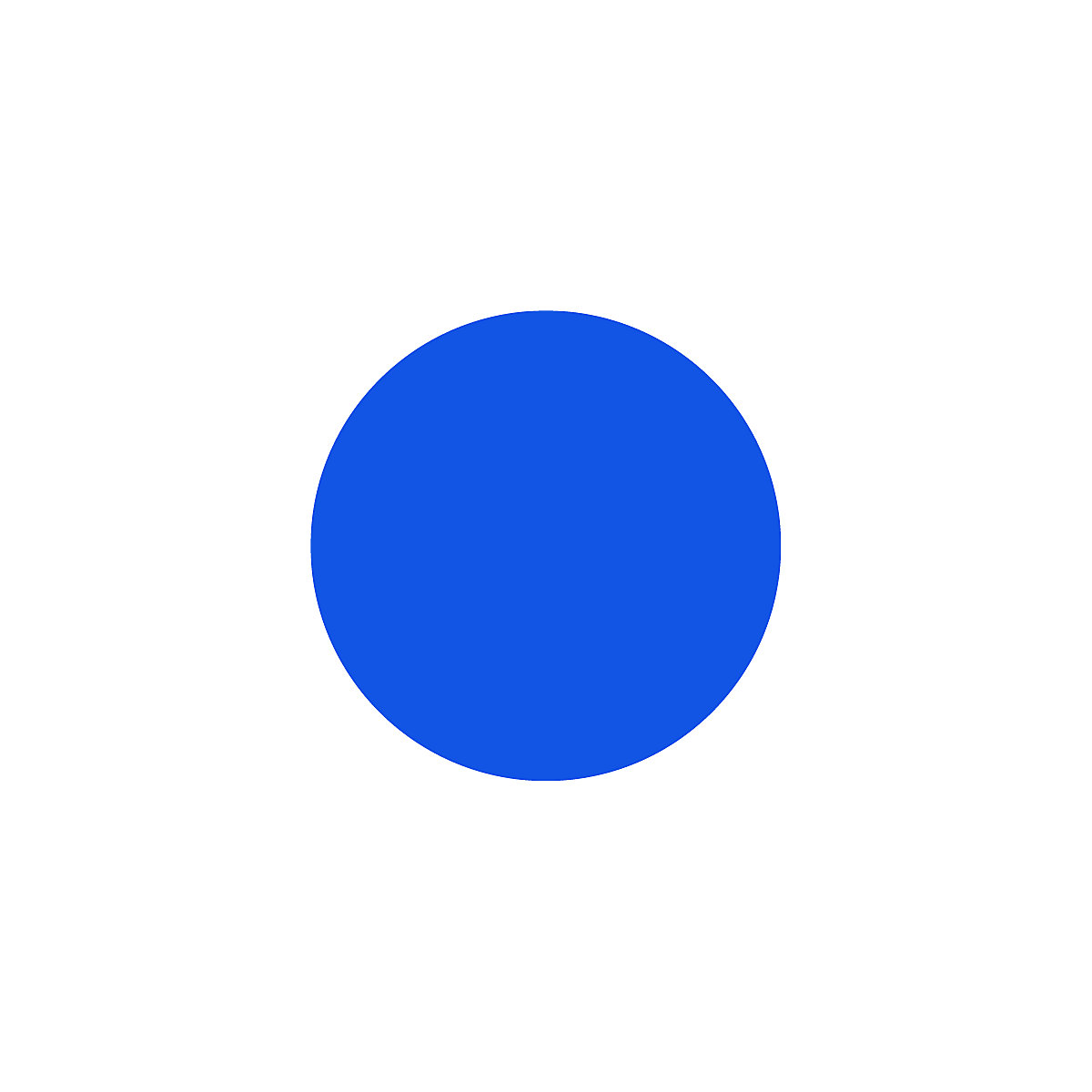 Magnetsymbol KREIS, Ø 30 mm, VE 20 Stk, blau