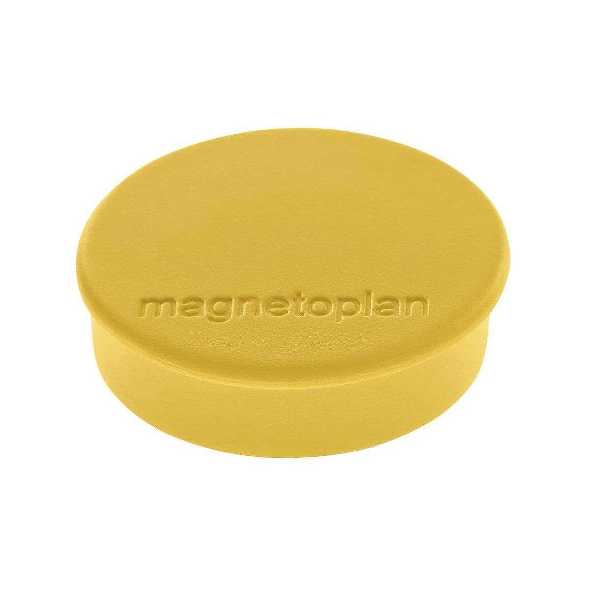 magnetoplan Magnet DISCOFIX HOBBY, Ø 25 mm, VE 100 Stk, gelb