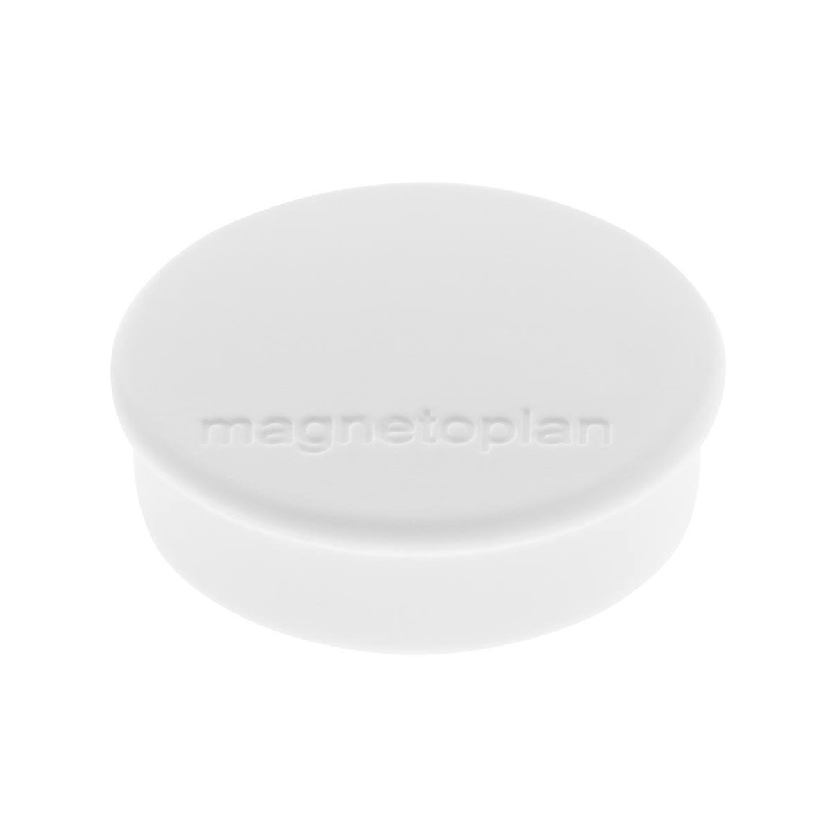 magnetoplan Magnet DISCOFIX HOBBY, Ø 25 mm, VE 100 Stk, weiß