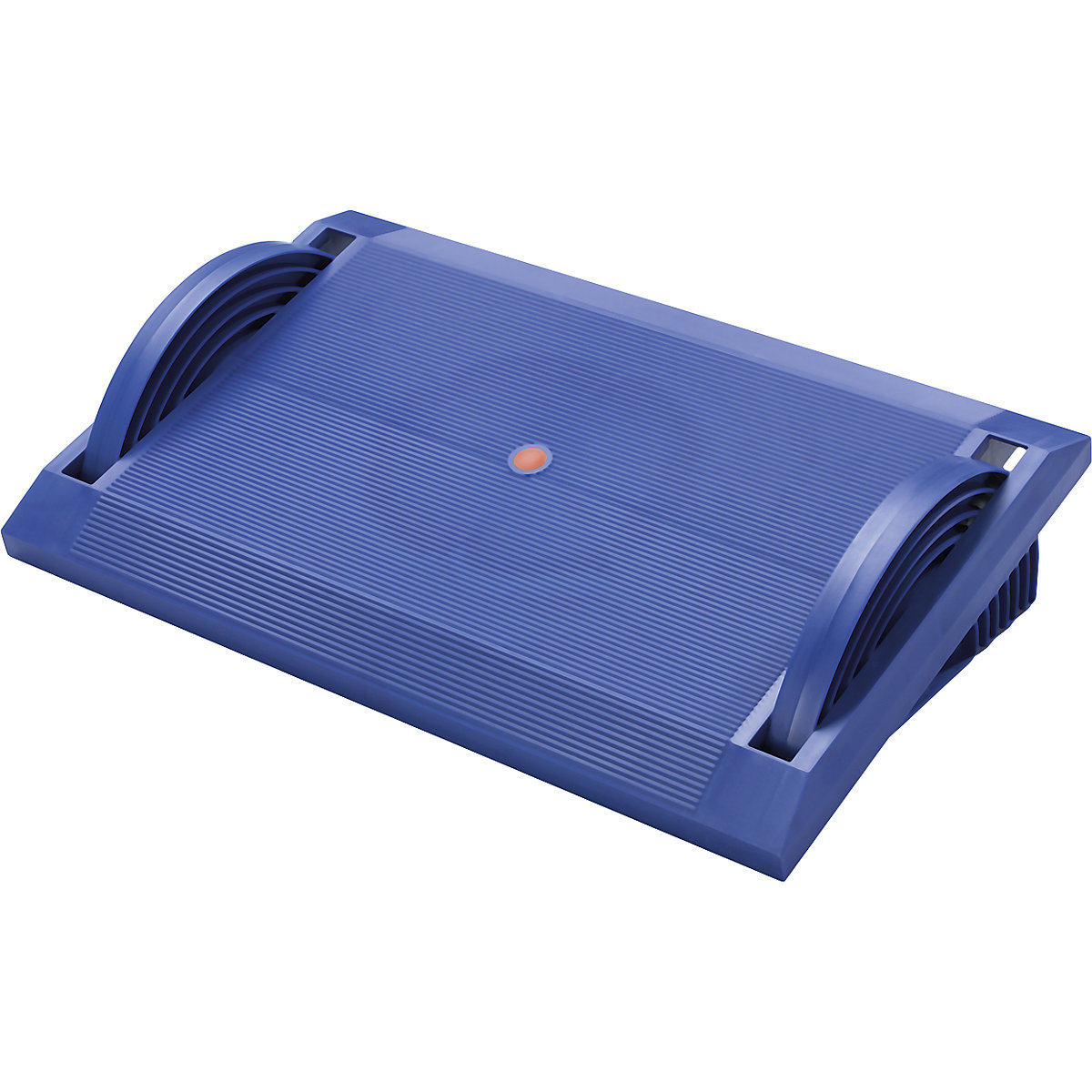 Fußstütze aus Kunststoff Twinco, stufenlos verstellbar, blau