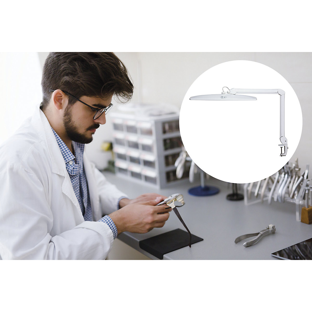 LED-Arbeitsplatzleuchte MAULexplore MAUL (Produktabbildung 5)-4