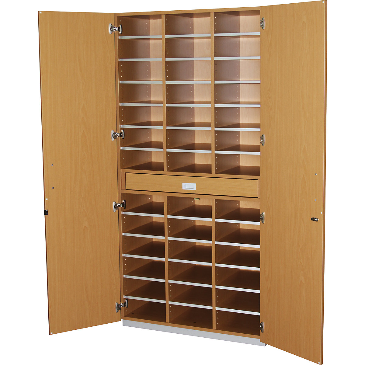 Sortierschrank mit Flügeltüren und Sortiertisch eurokraft pro (Produktabbildung 4)