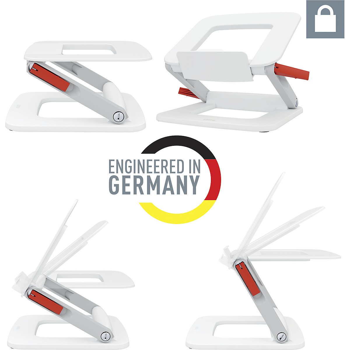Multi-Winkel-Laptopständer Leitz Ergo Leitz (Produktabbildung 3)-2