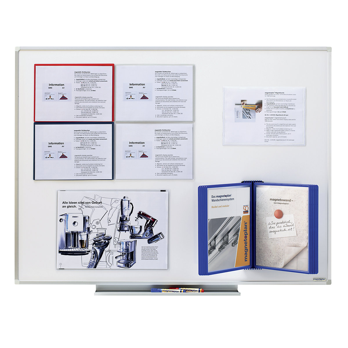 magnetofix-Sichttasche magnetoplan (Produktabbildung 5)-4