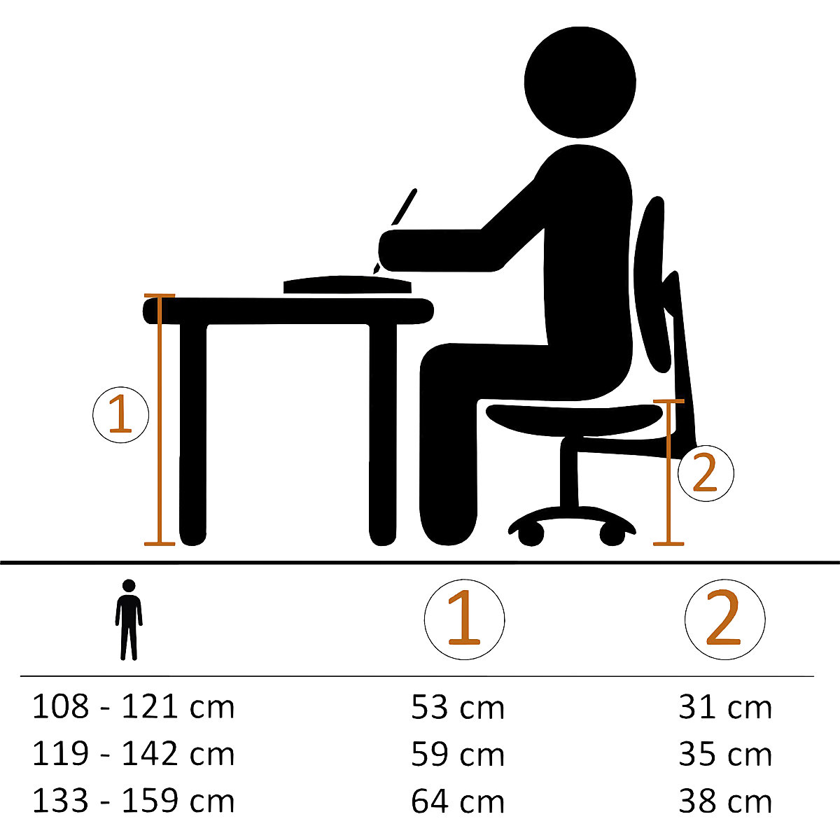 Kinder-Schreibtischstuhl TERNI (Produktabbildung 5)-4