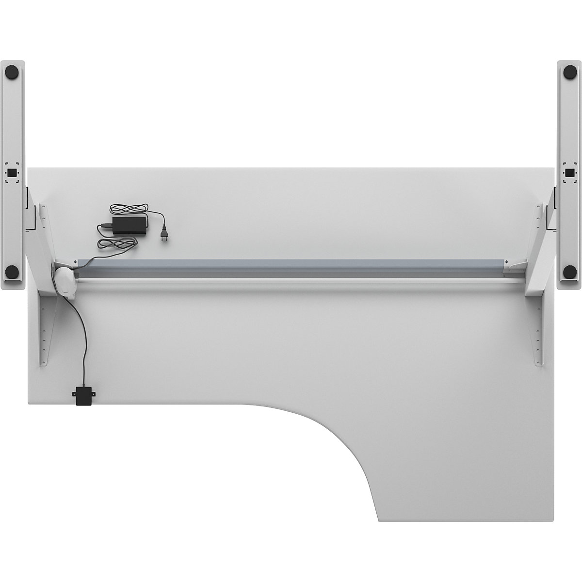 Schreibtisch Atlanta, elektrisch höhenverstellbar (Produktabbildung 5)-4