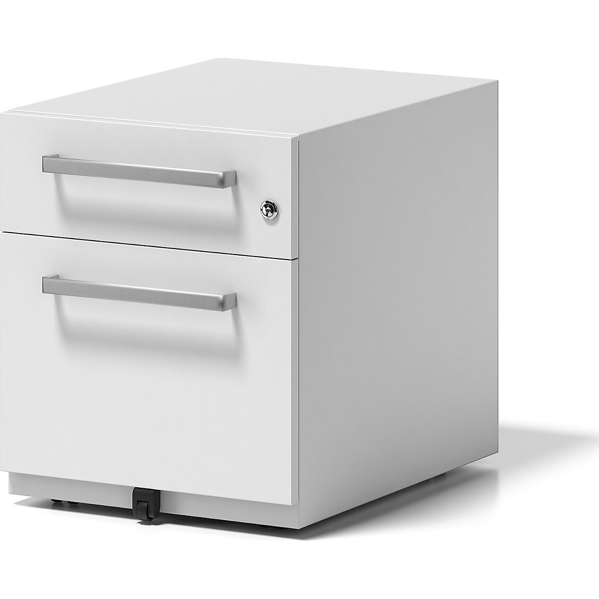 Rollcontainer Note™, mit 1 Hängeregistratur, 1 Universalschublade BISLEY