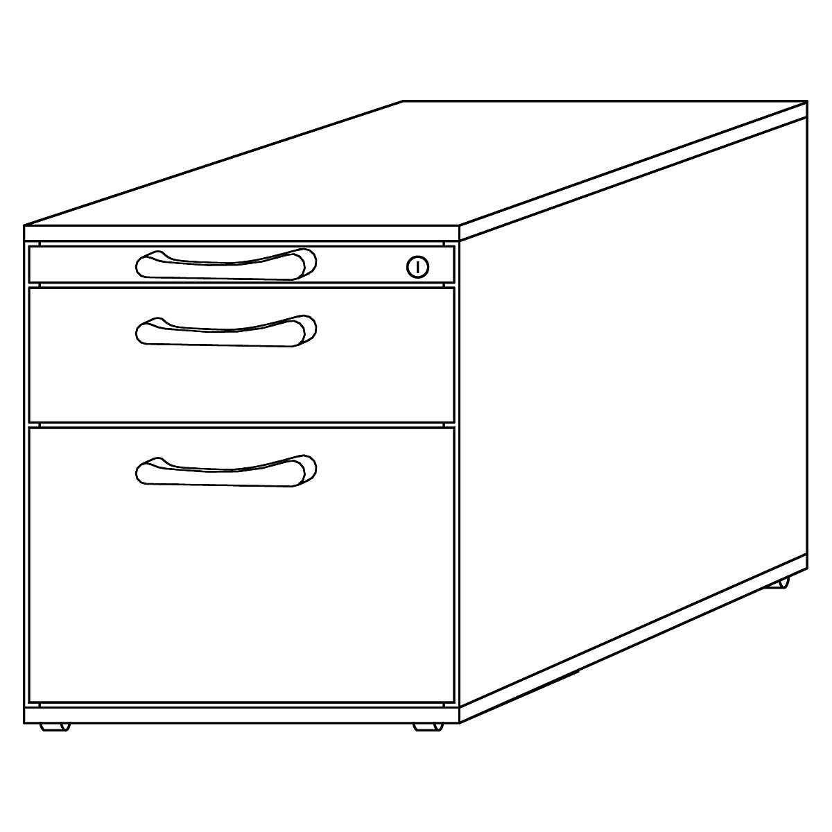 Rollcontainer ANNY eurokraft pro (Produktabbildung 4)-3