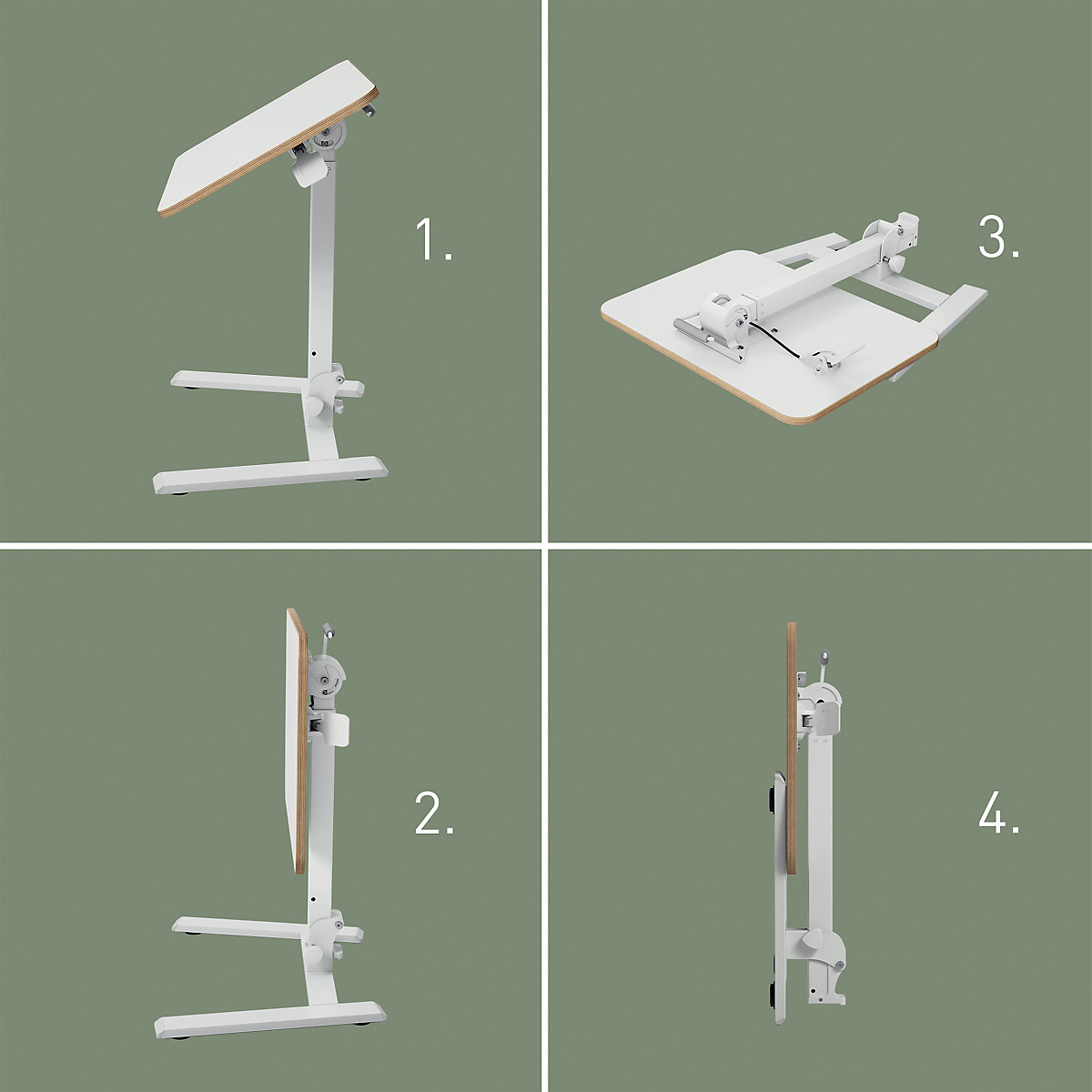 Schreibtisch, klappbar Leitz (Produktabbildung 3)-2