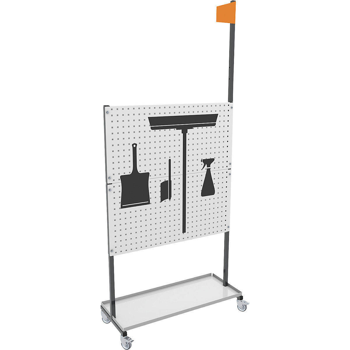 Organisations-Stellwand eurokraft pro (Produktabbildung 3)-2