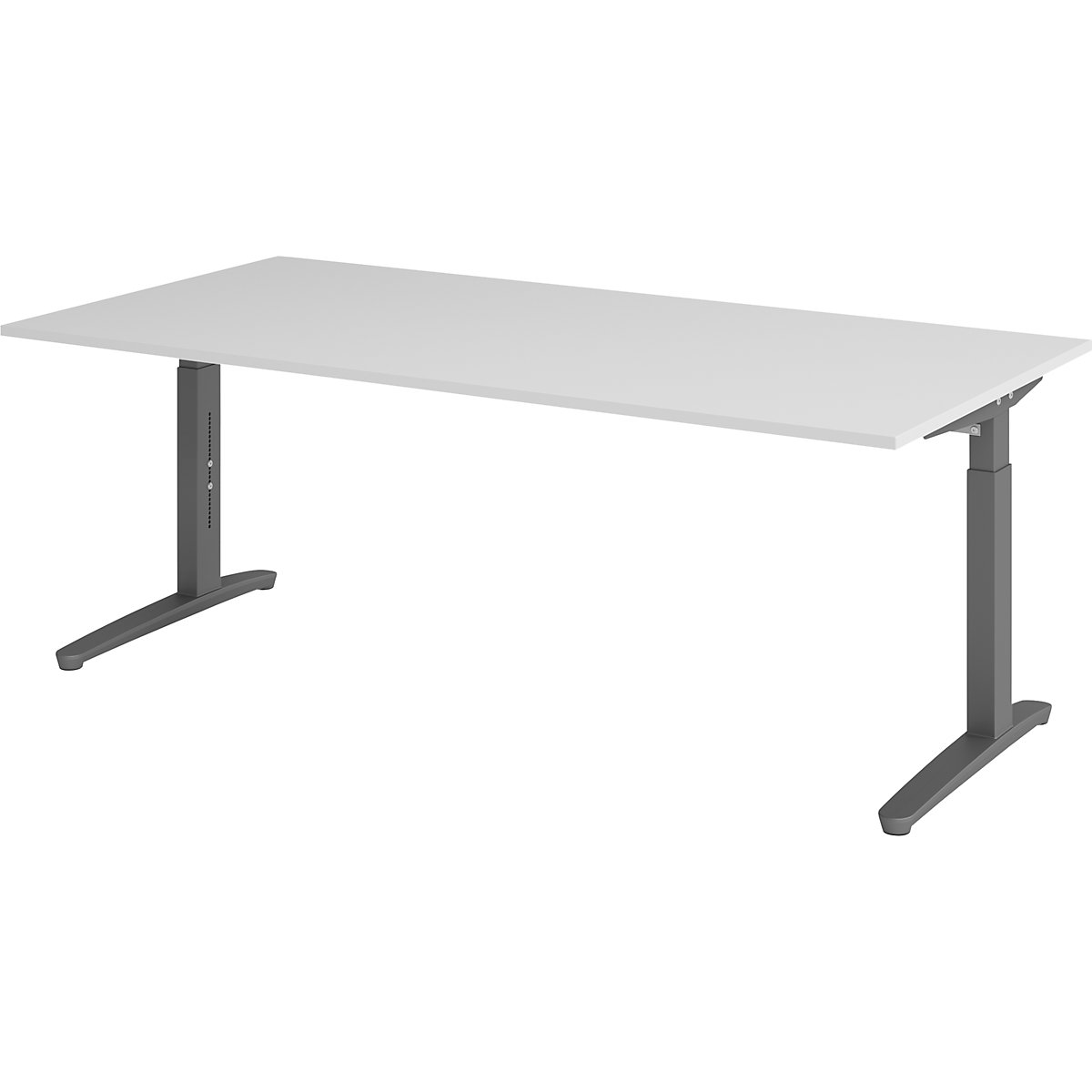 Schreibtisch mit C-Fußgestell ANNY