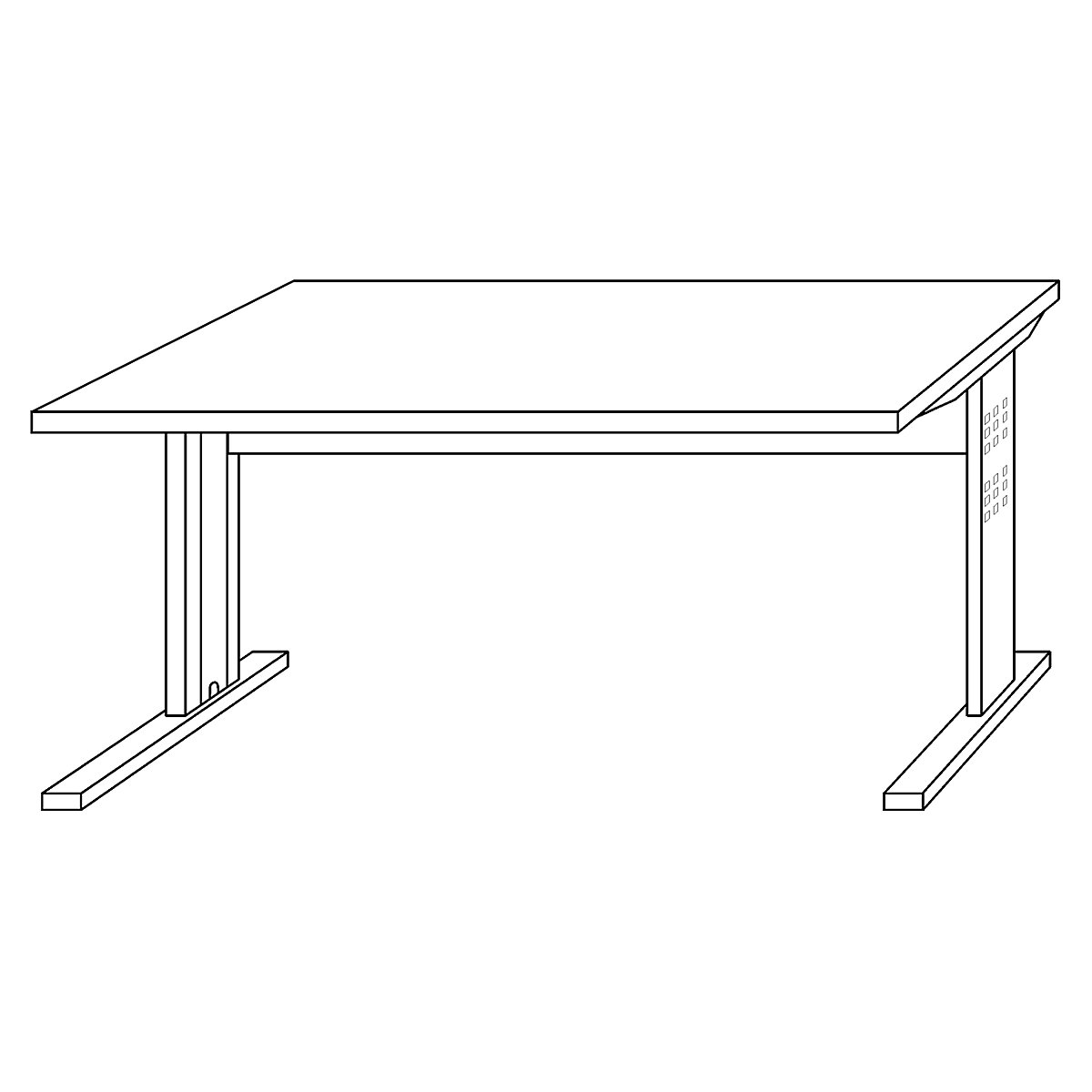 Schreibtisch MULTI (Produktabbildung 5)-4