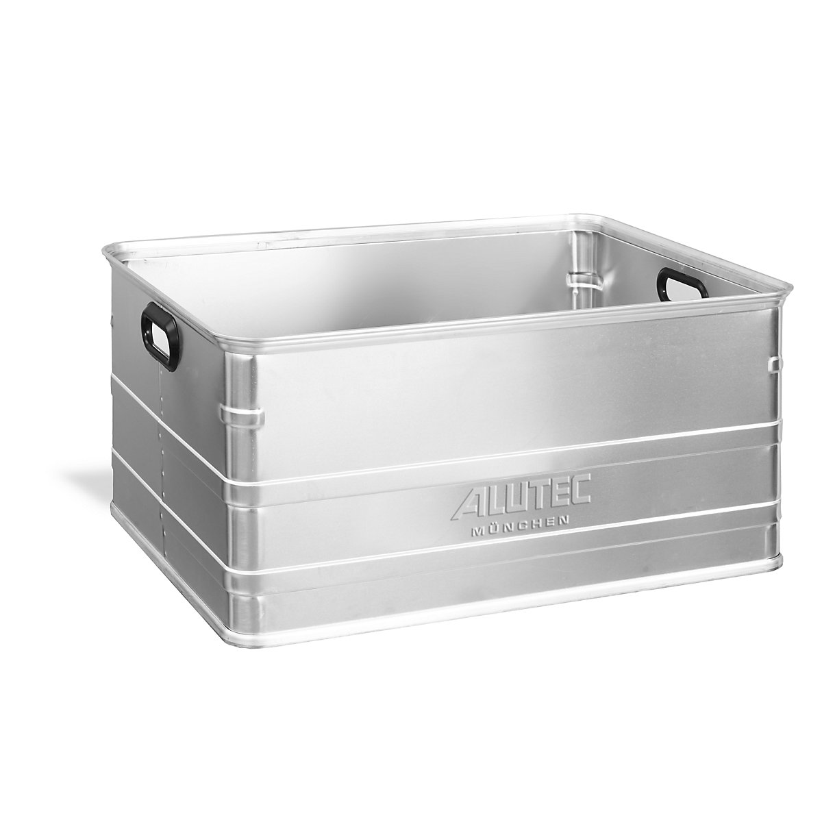 Caisse de manutention en aluminium, compatible avec palettes Europe, capacité 161 l-4