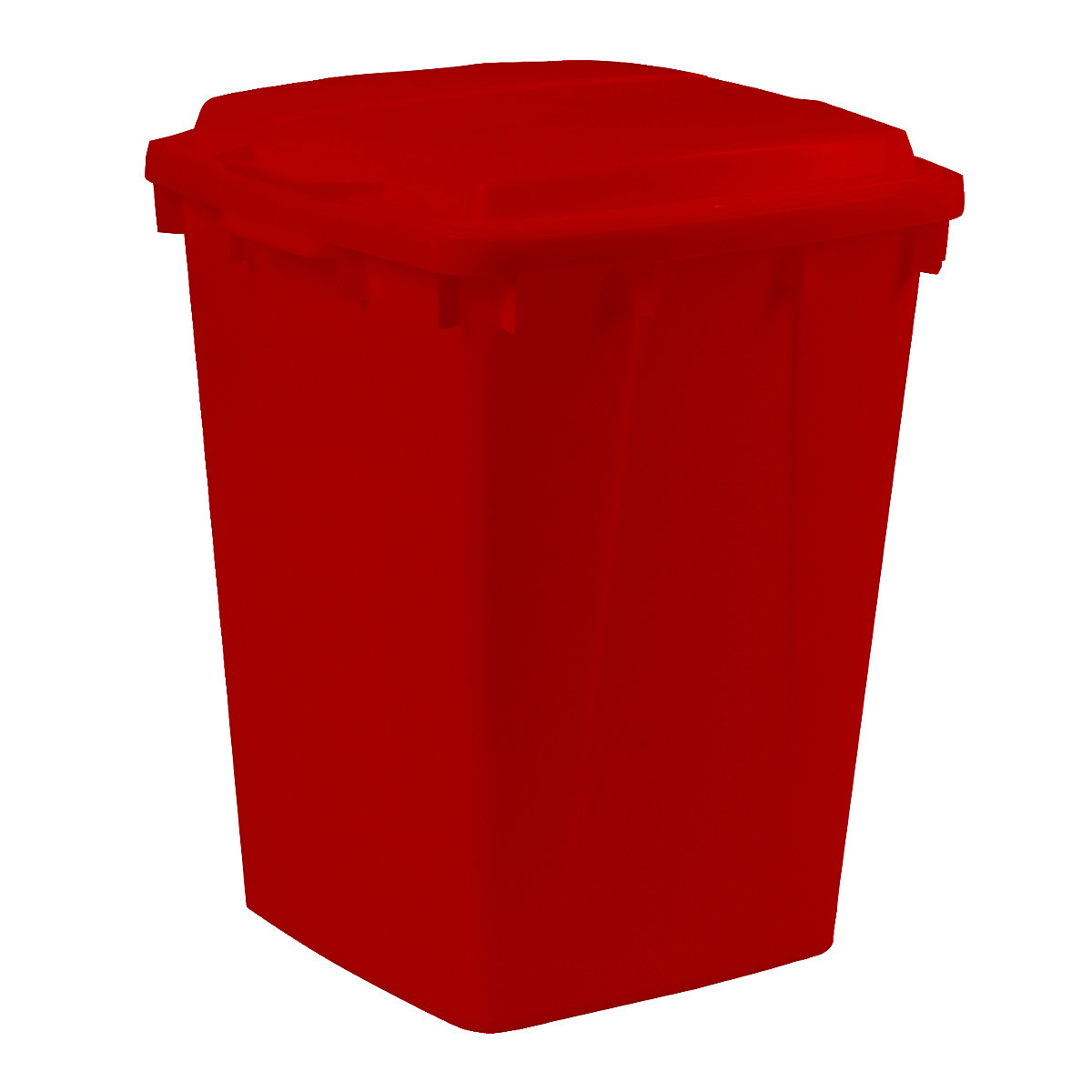 Conteneur polyvalent, capacité 90 l, L x l x h 510 x 485 x 600 mm, rouge-5