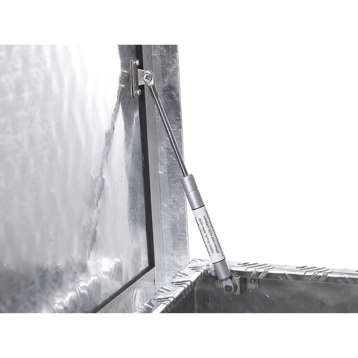 Caisse de transport en tôle striée d'aluminium (Illustration du produit 6)-5