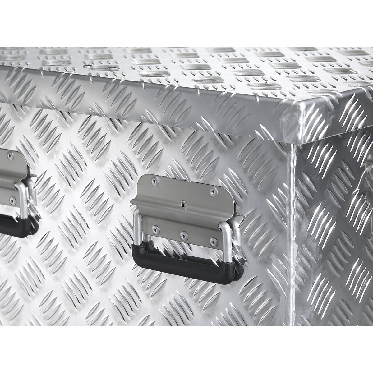 Caisse de transport en tôle striée d'aluminium (Illustration du produit 7)-6