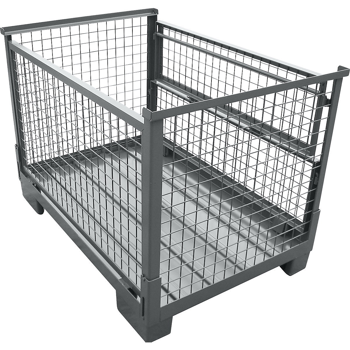 Caisse-palette gerbable pliante - Heson