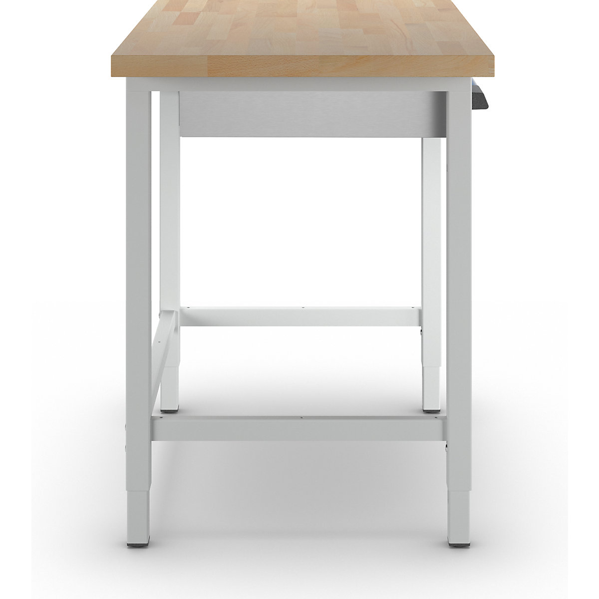 Bancada de trabalho ajustável em altura, estrutura modular – eurokraft pro (Imagem do produto 4)-3