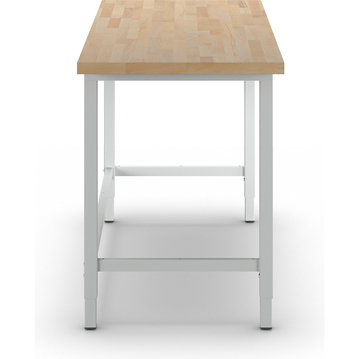 Bancada de trabalho ajustável em altura, estrutura modular – eurokraft pro (Imagem do produto 4)-3