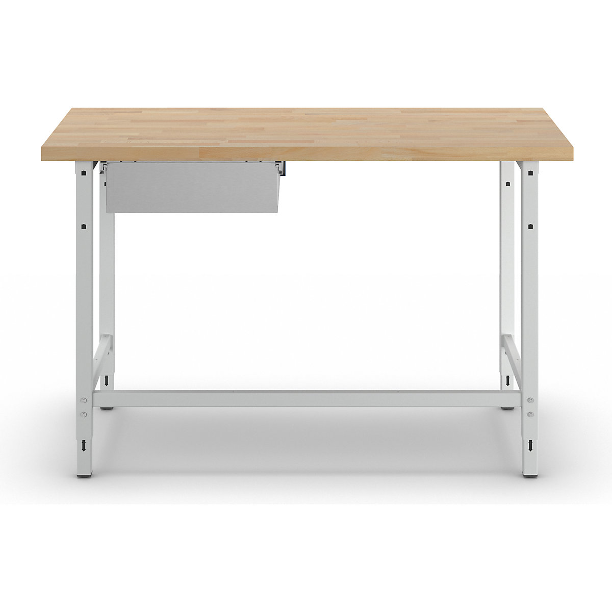 Bancada de trabalho ajustável em altura, estrutura modular – eurokraft pro (Imagem do produto 5)-4