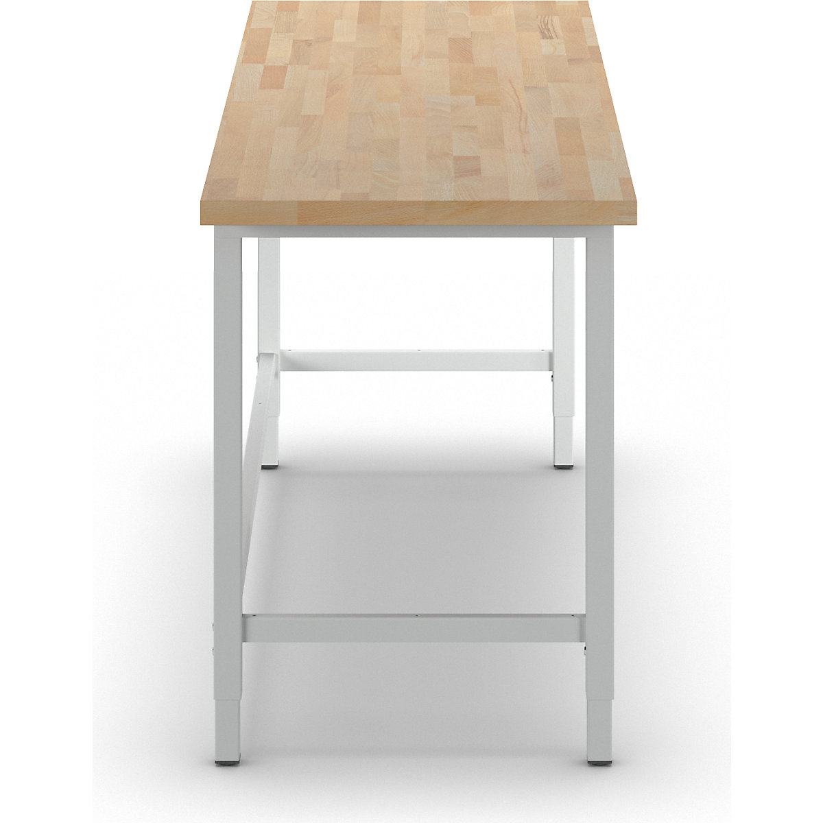 Bancada de trabalho ajustável em altura, estrutura modular – eurokraft pro (Imagem do produto 4)-3
