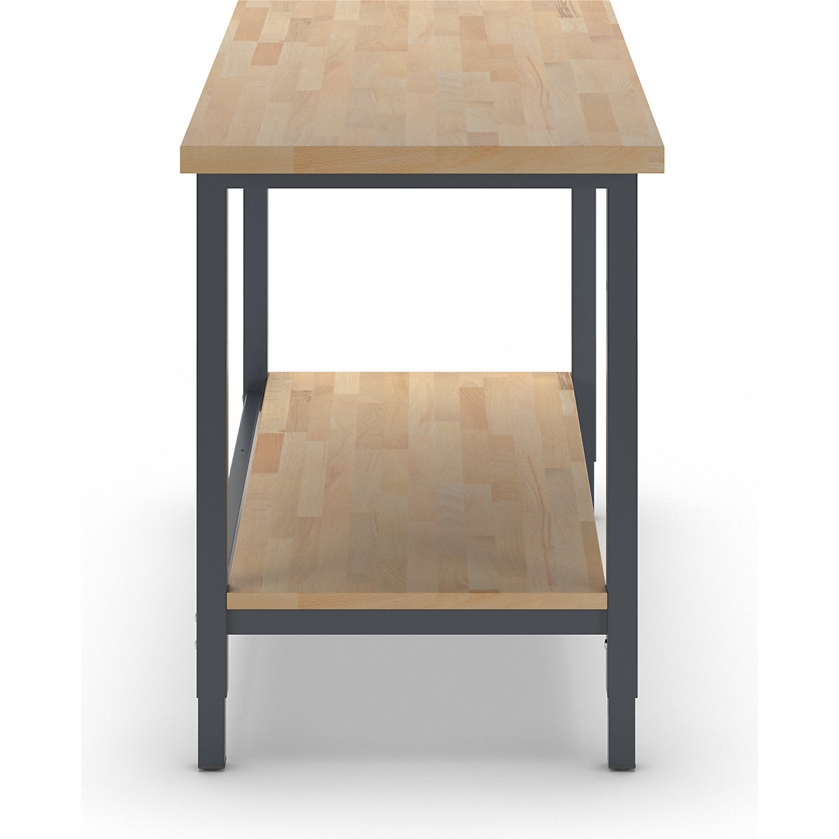 Bancada de trabalho ajustável em altura, estrutura modular – eurokraft pro (Imagem do produto 4)-3