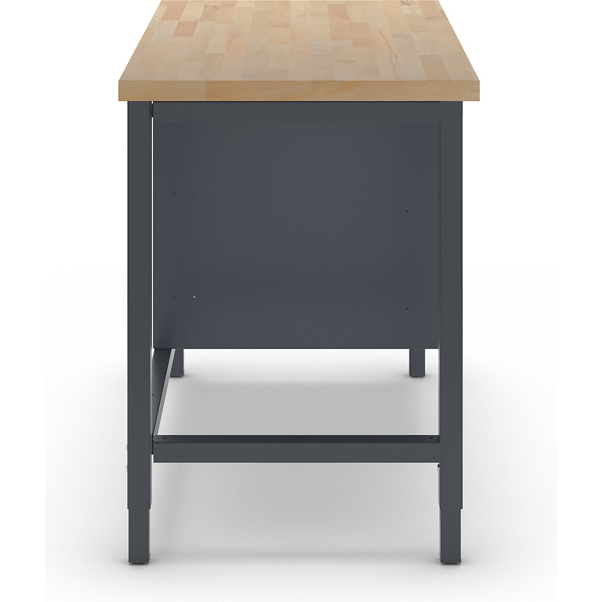 Bancada de trabalho ajustável em altura, estrutura modular – eurokraft pro (Imagem do produto 4)-3