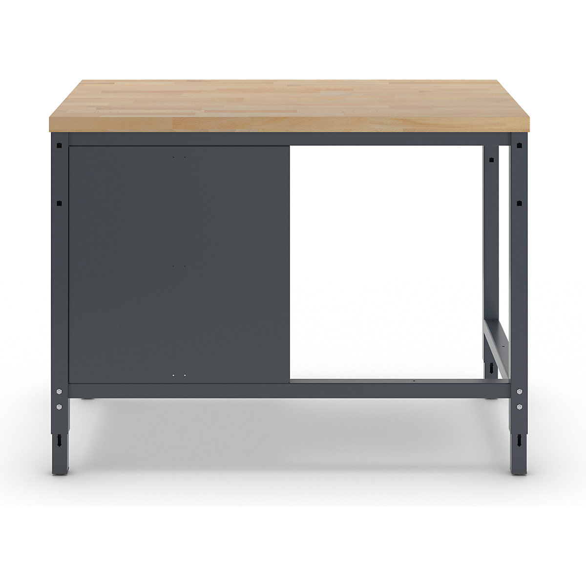 Bancada de trabalho ajustável em altura, estrutura modular – eurokraft pro (Imagem do produto 5)-4