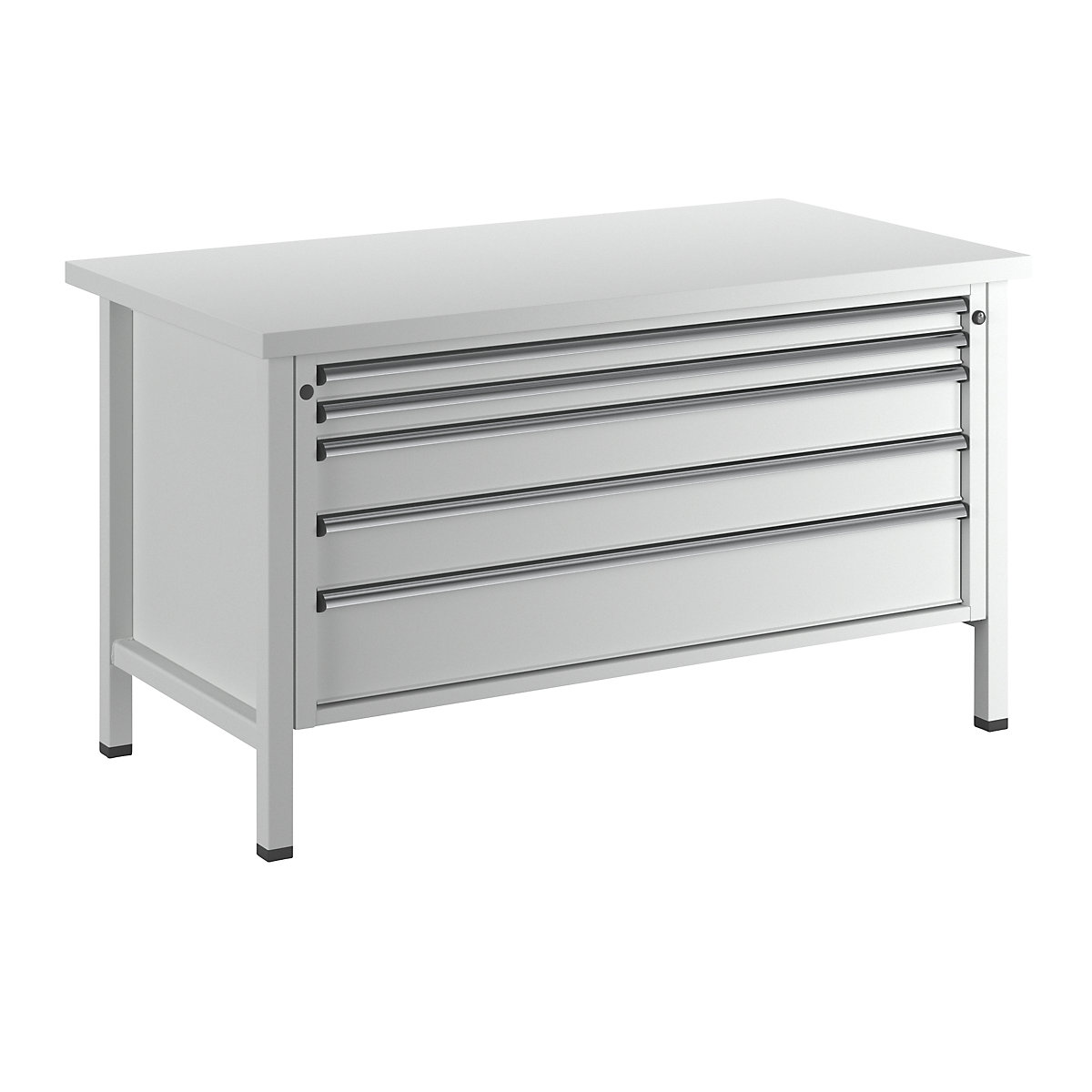 Bancada de trabalho com gavetas XL/XXL, estrutura modular – ANKE