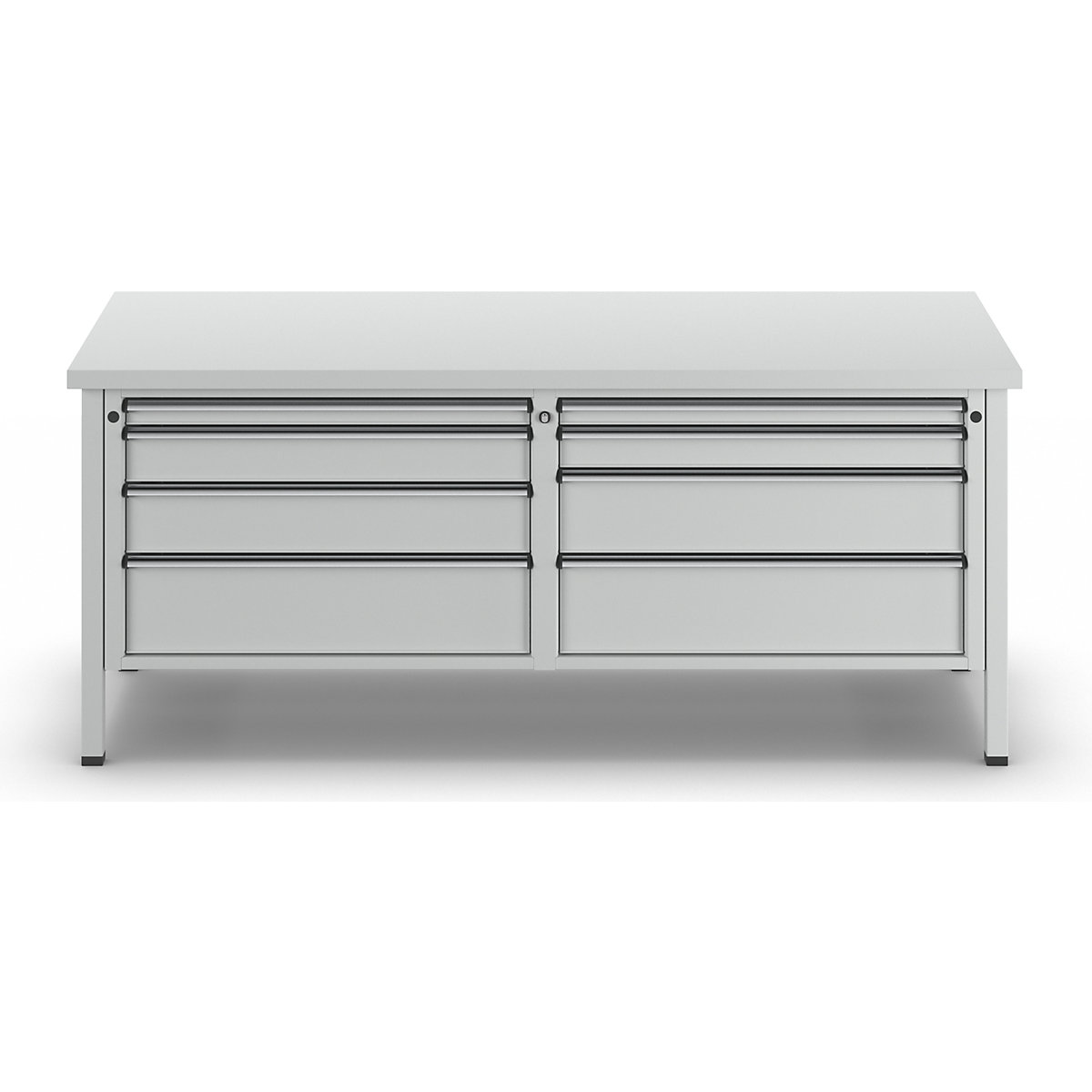 Bancada de trabalho com gavetas XL/XXL, estrutura modular – ANKE (Imagem do produto 2)-1