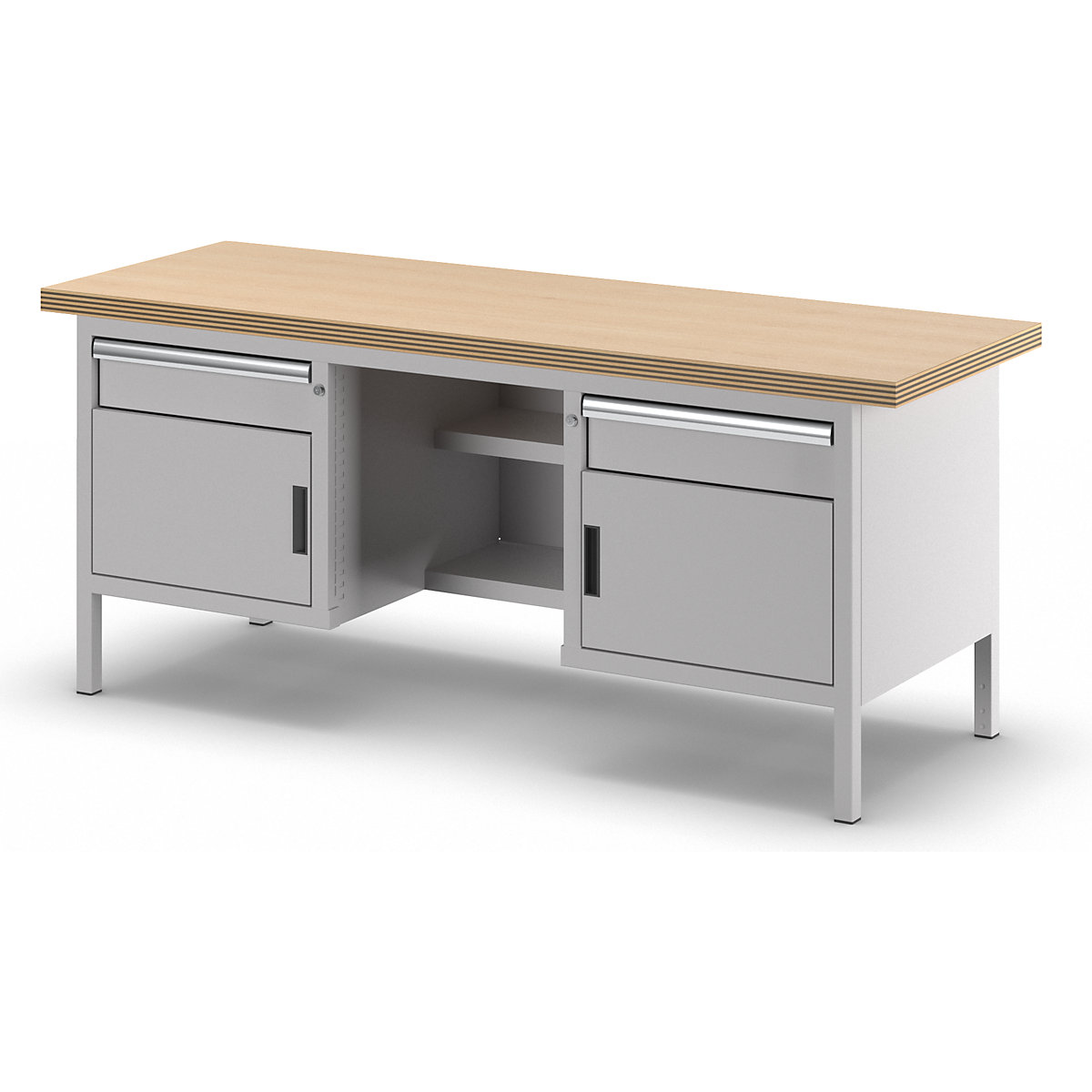 Bancada de trabalho, estrutura modular – LISTA (Imagem do produto 7)-6