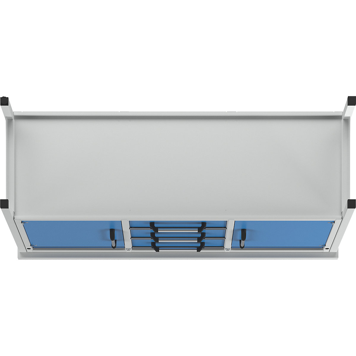 Bancada de trabalho, estrutura modular – eurokraft pro (Imagem do produto 7)-6