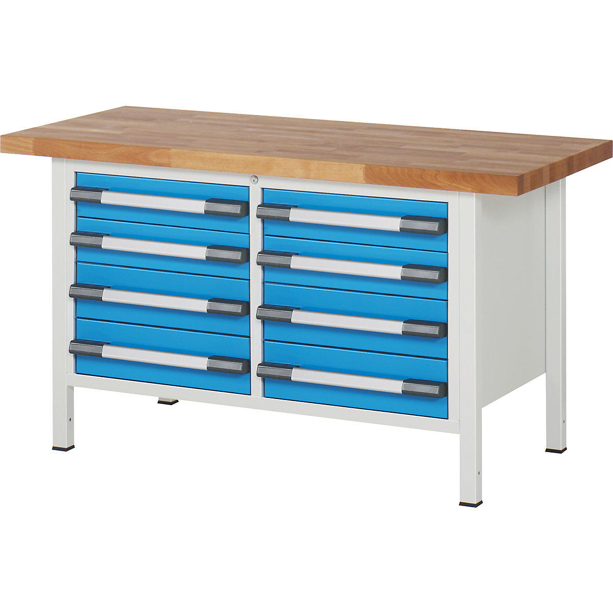 Bancada de trabalho, estrutura modular série 8000 – eurokraft pro (Imagem do produto 2)-1