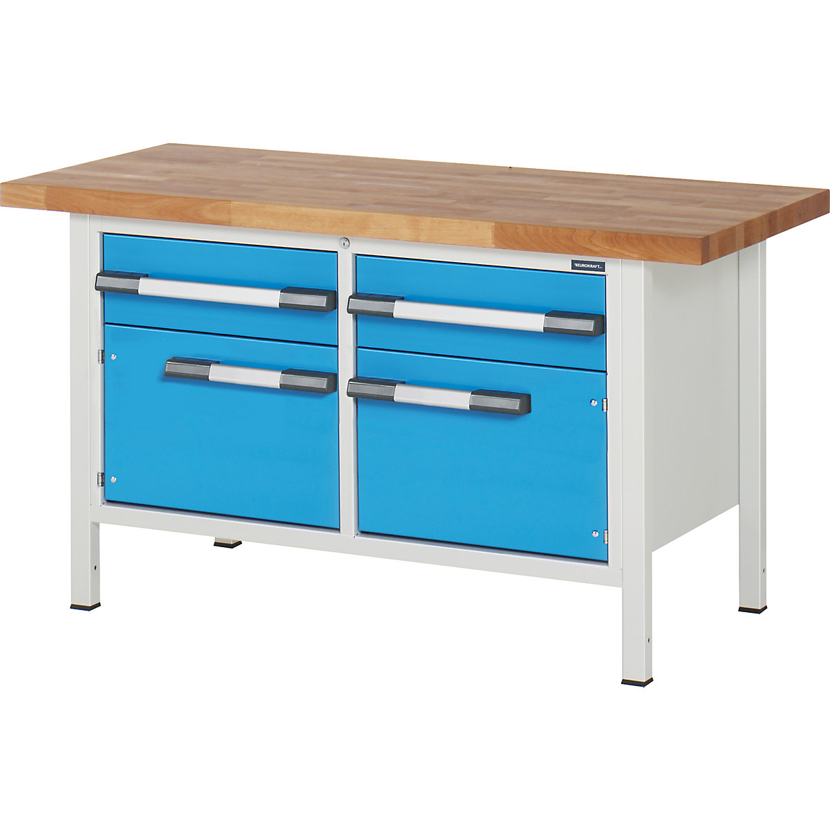 Bancada de trabalho, estrutura modular série 8000 – eurokraft pro (Imagem do produto 2)-1