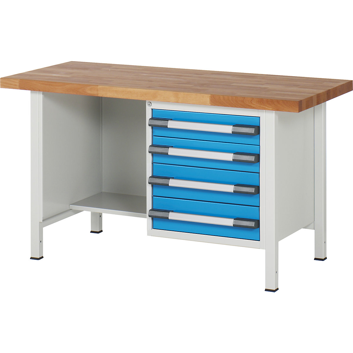 Bancada de trabalho, estrutura modular série 8000 – eurokraft pro (Imagem do produto 2)-1