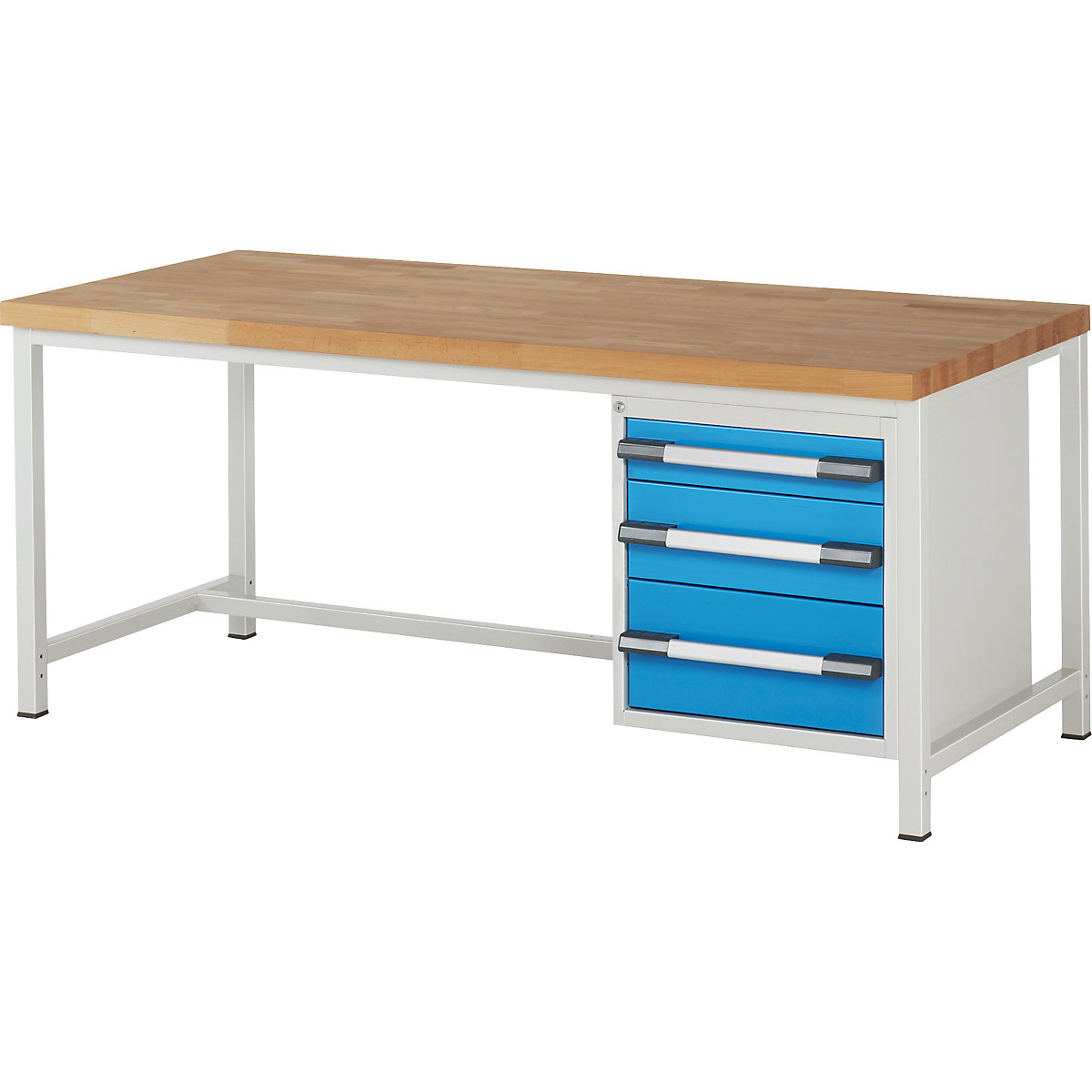 Bancada de trabalho, estrutura modular série 8000 – eurokraft pro (Imagem do produto 2)-1
