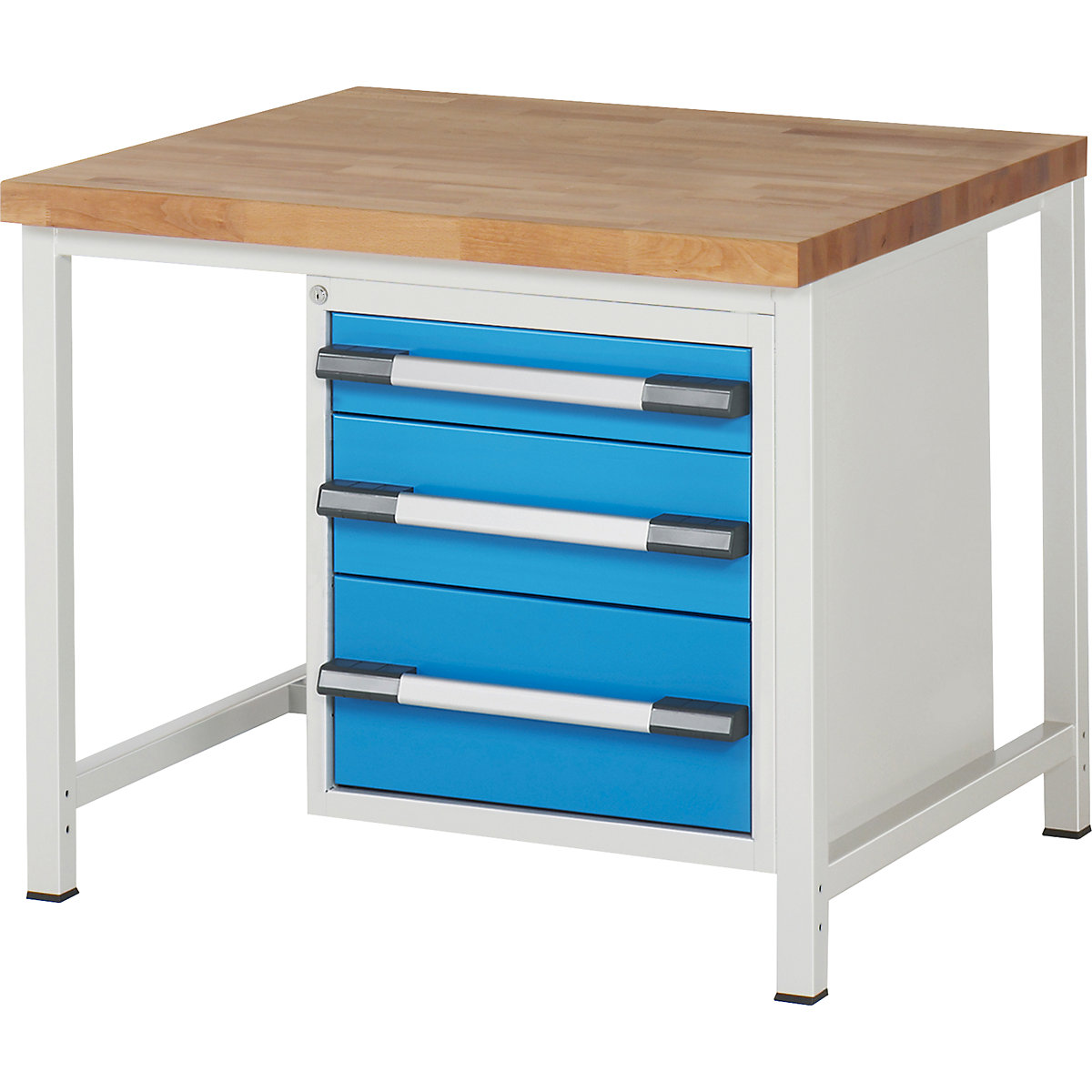 Bancada de trabalho, estrutura modular série 8000 – eurokraft pro (Imagem do produto 2)-1