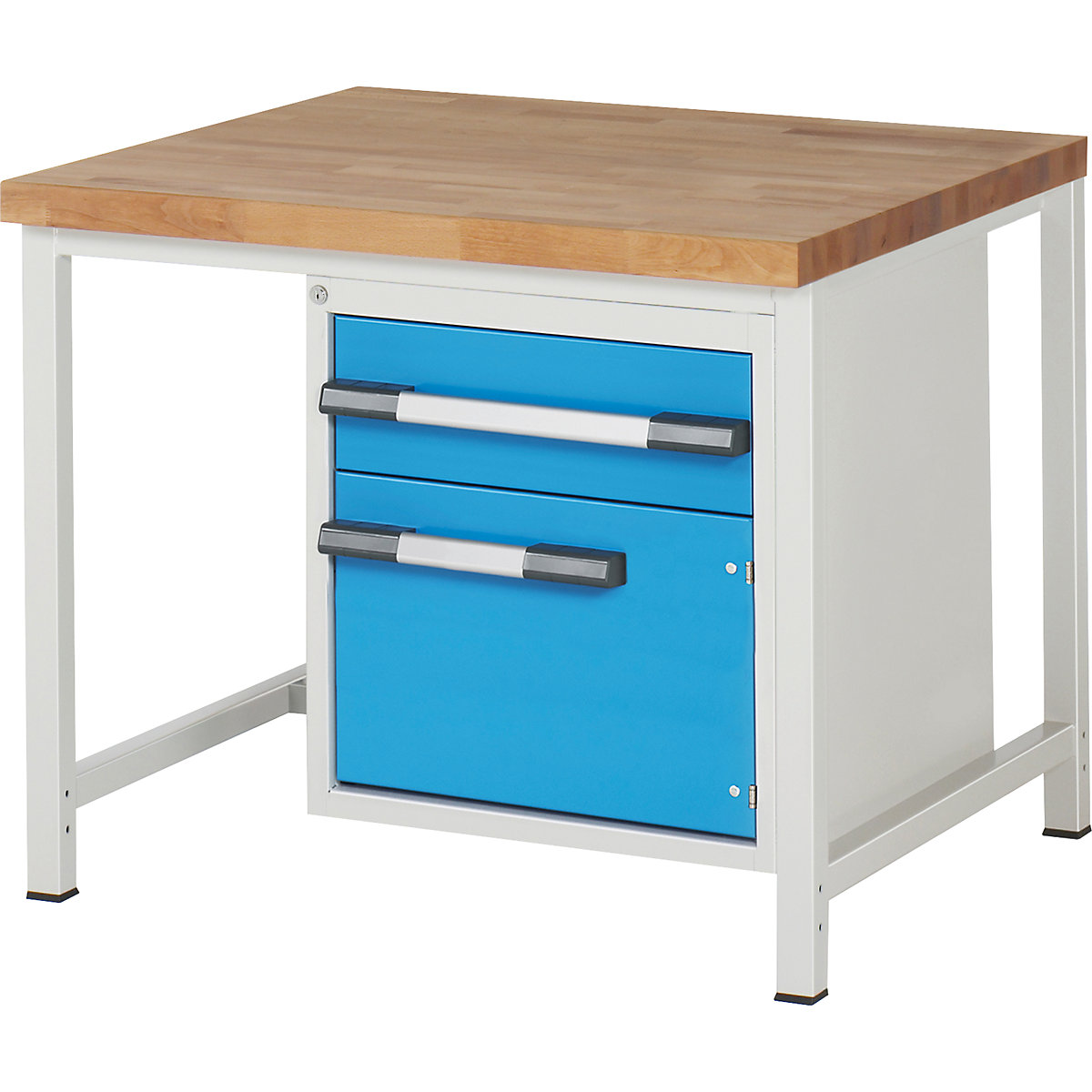 Bancada de trabalho, estrutura modular série 8000 – eurokraft pro (Imagem do produto 2)-1