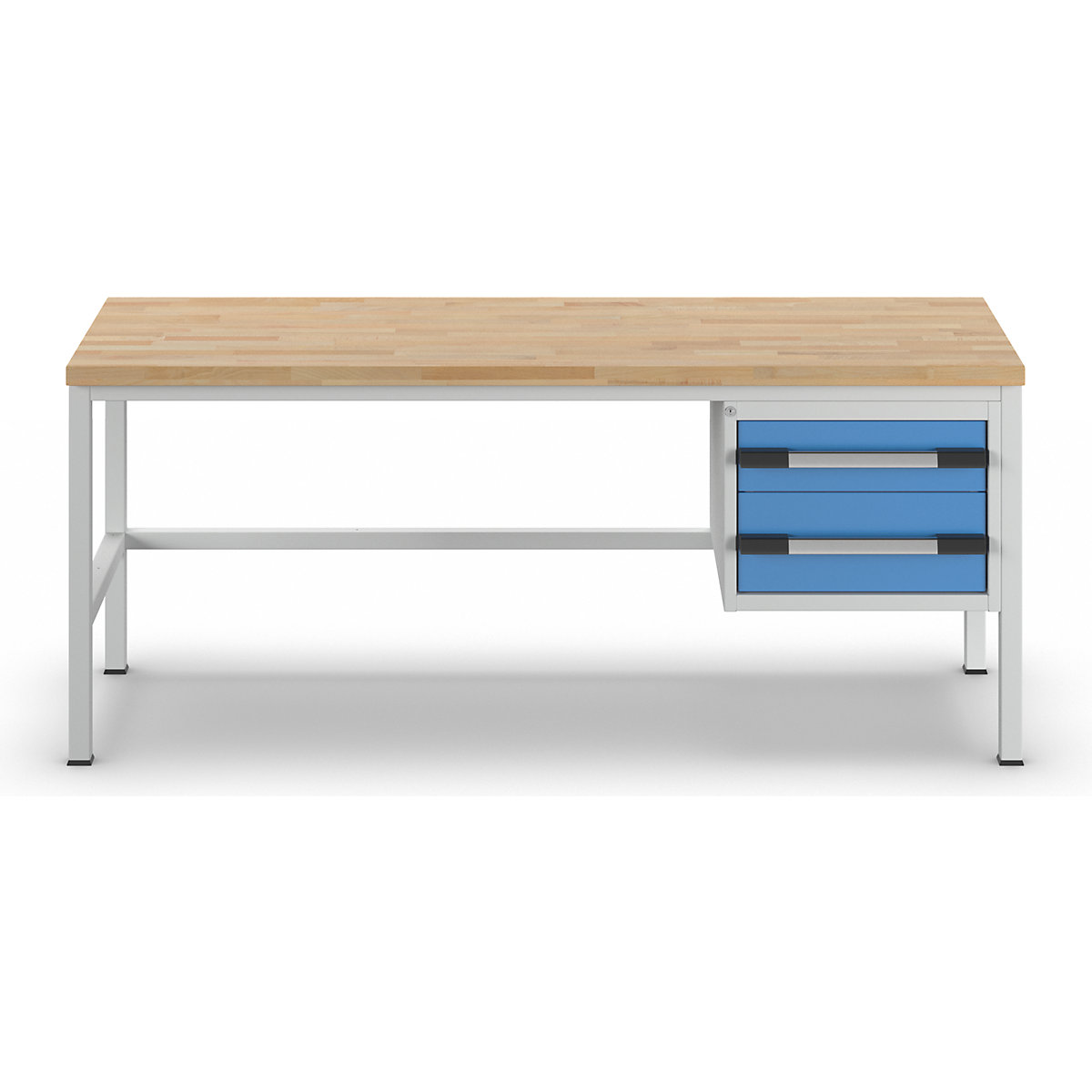 Bancada de trabalho, estrutura modular série 8000 – eurokraft pro (Imagem do produto 4)-3