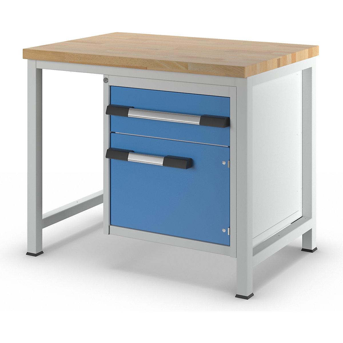 Bancada de trabalho, estrutura modular série 8000 – eurokraft pro (Imagem do produto 4)-3
