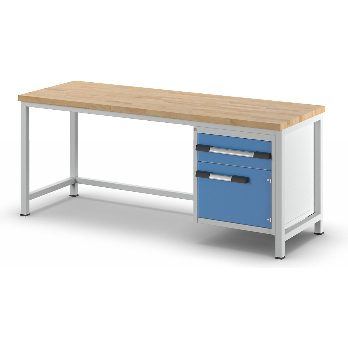 Bancada de trabalho, estrutura modular série 8000 – eurokraft pro (Imagem do produto 2)-1