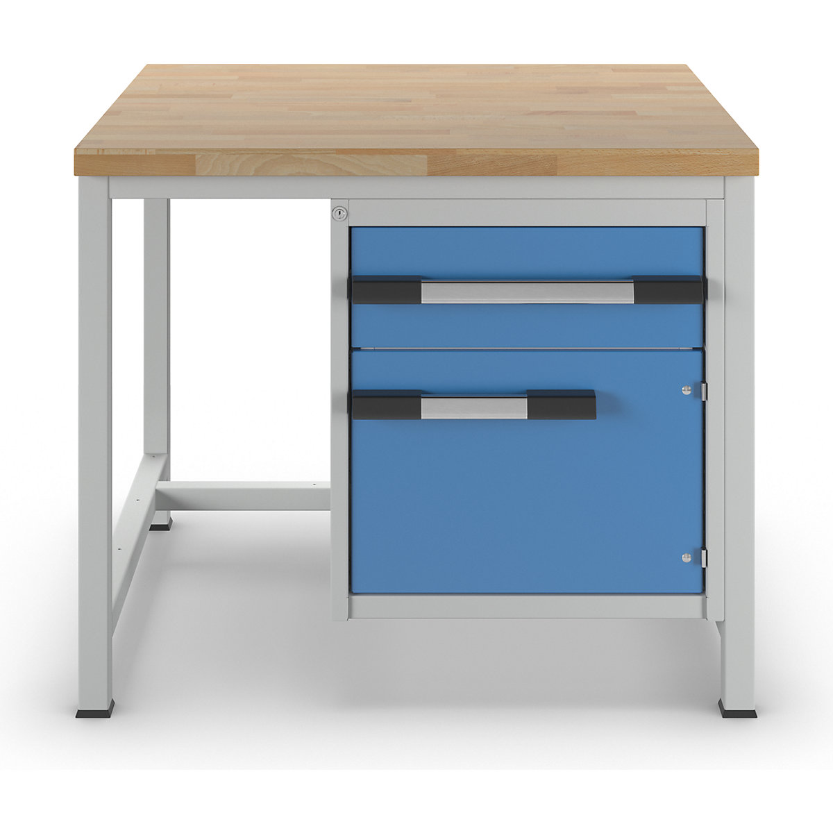 Bancada de trabalho, estrutura modular série 8000 – eurokraft pro (Imagem do produto 3)-2