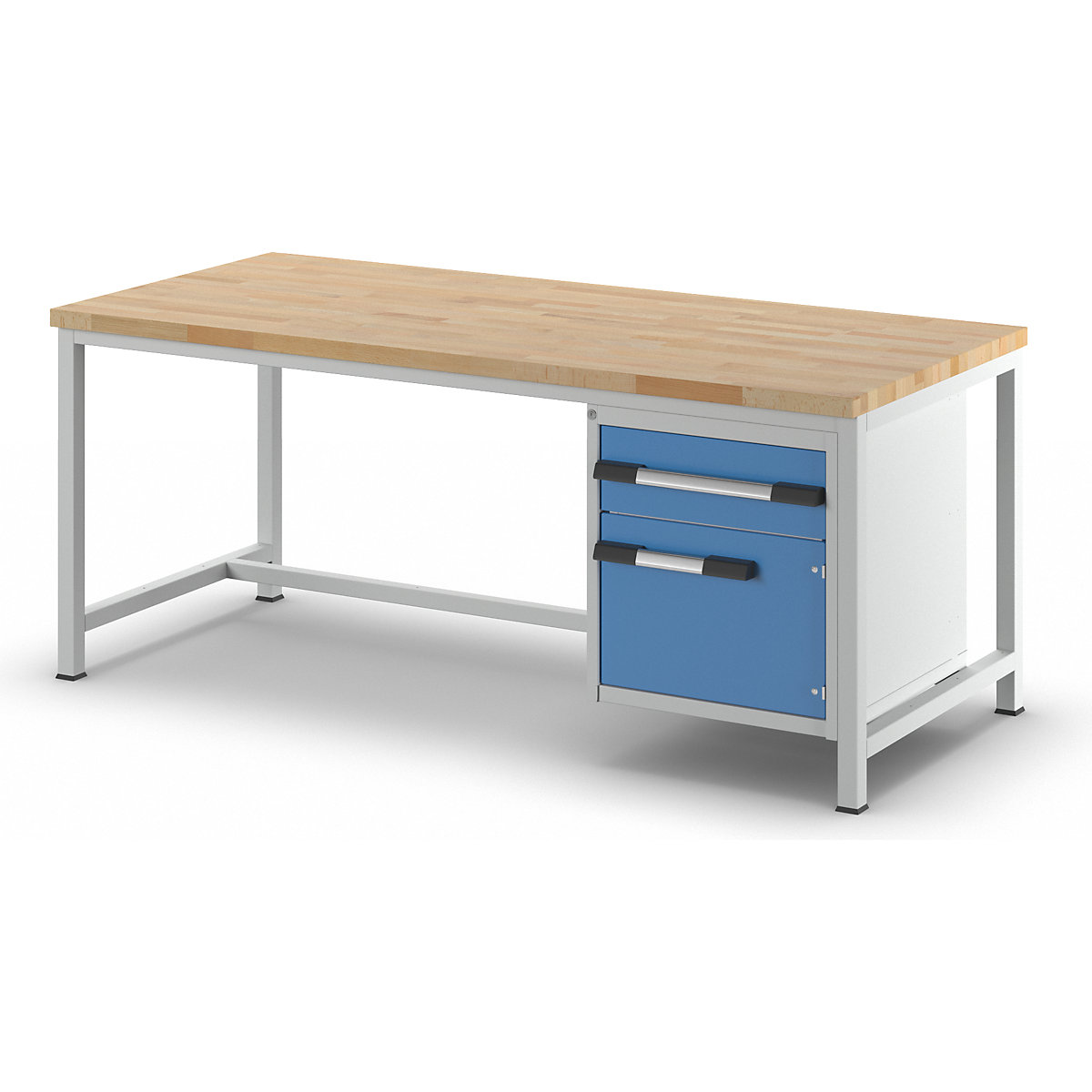 Bancada de trabalho, estrutura modular série 8000 – eurokraft pro (Imagem do produto 2)-1