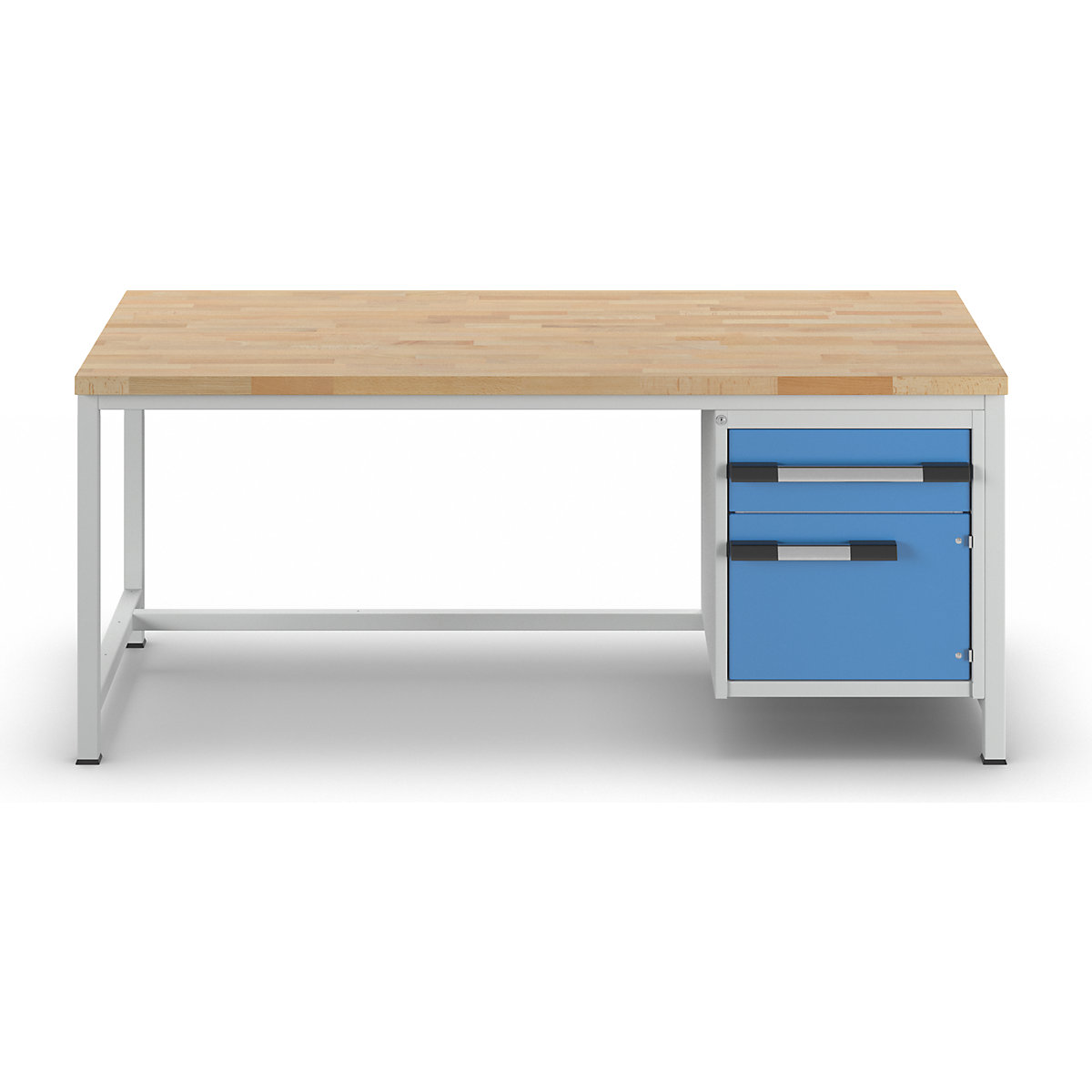 Bancada de trabalho, estrutura modular série 8000 – eurokraft pro (Imagem do produto 3)-2