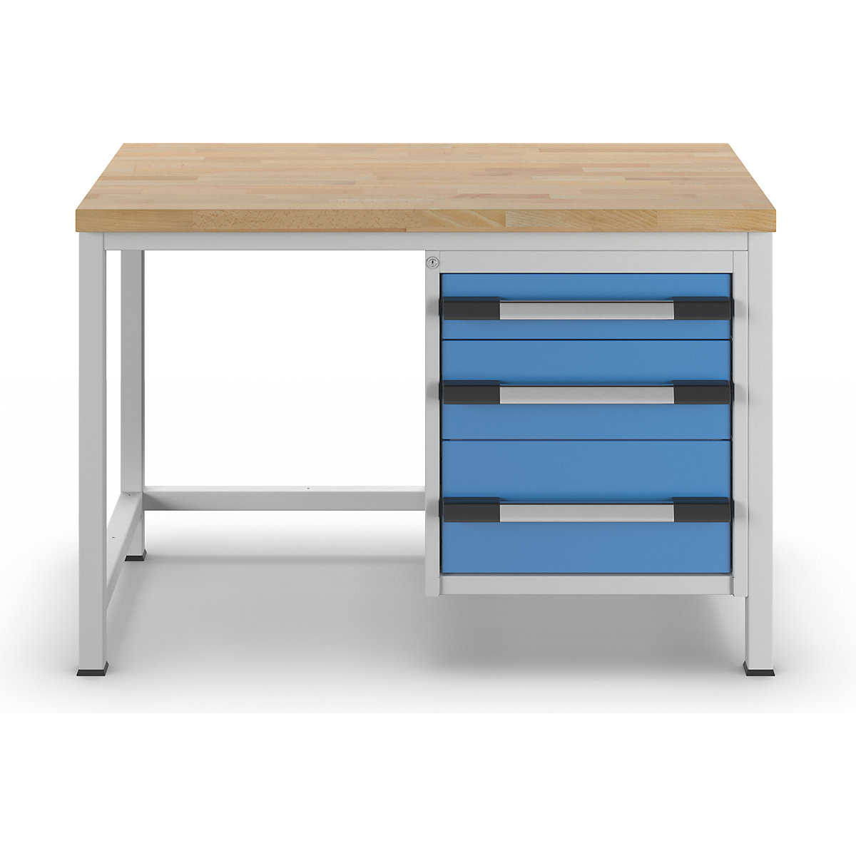 Bancada de trabalho, estrutura modular série 8000 – eurokraft pro (Imagem do produto 3)-2