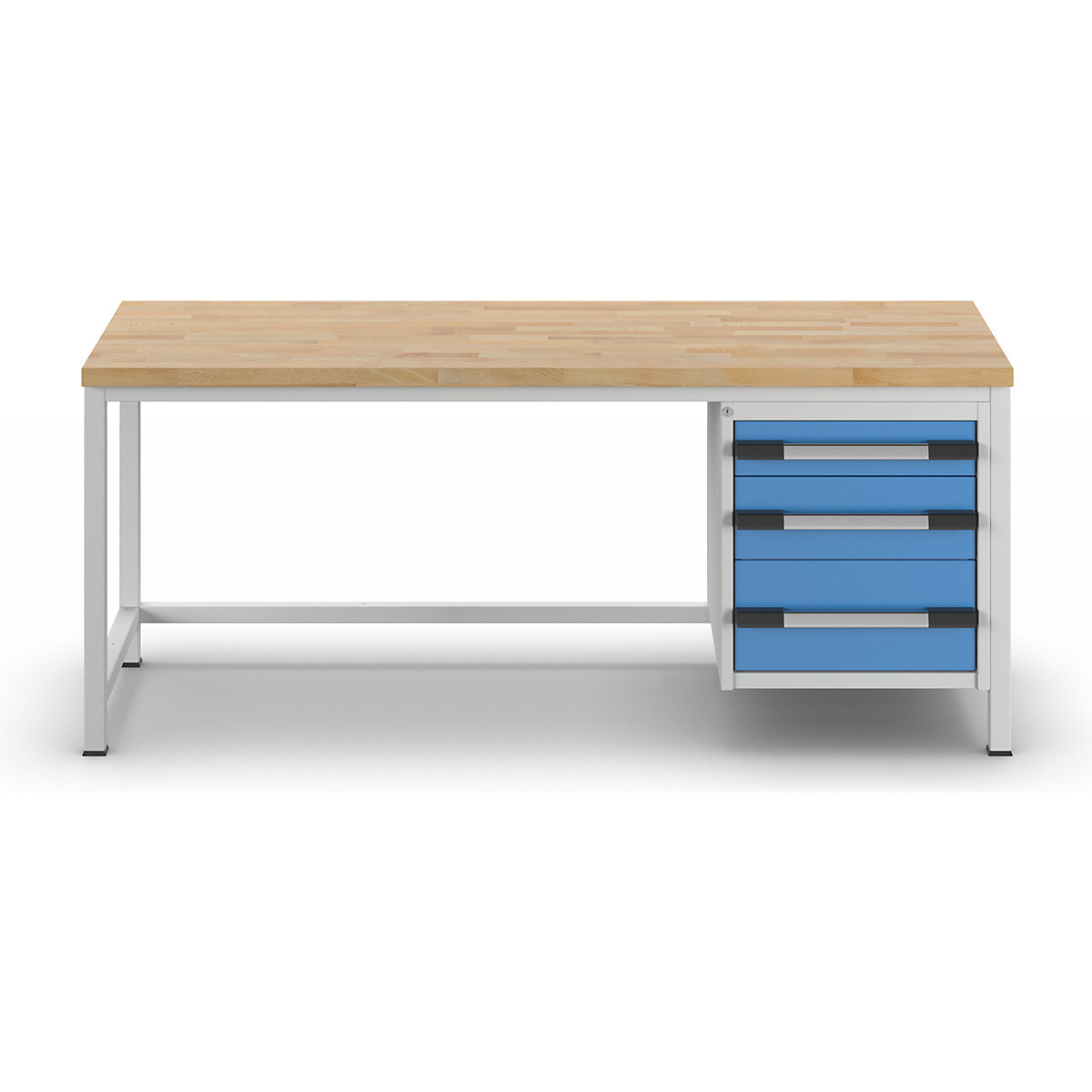 Bancada de trabalho, estrutura modular série 8000 – eurokraft pro (Imagem do produto 3)-2