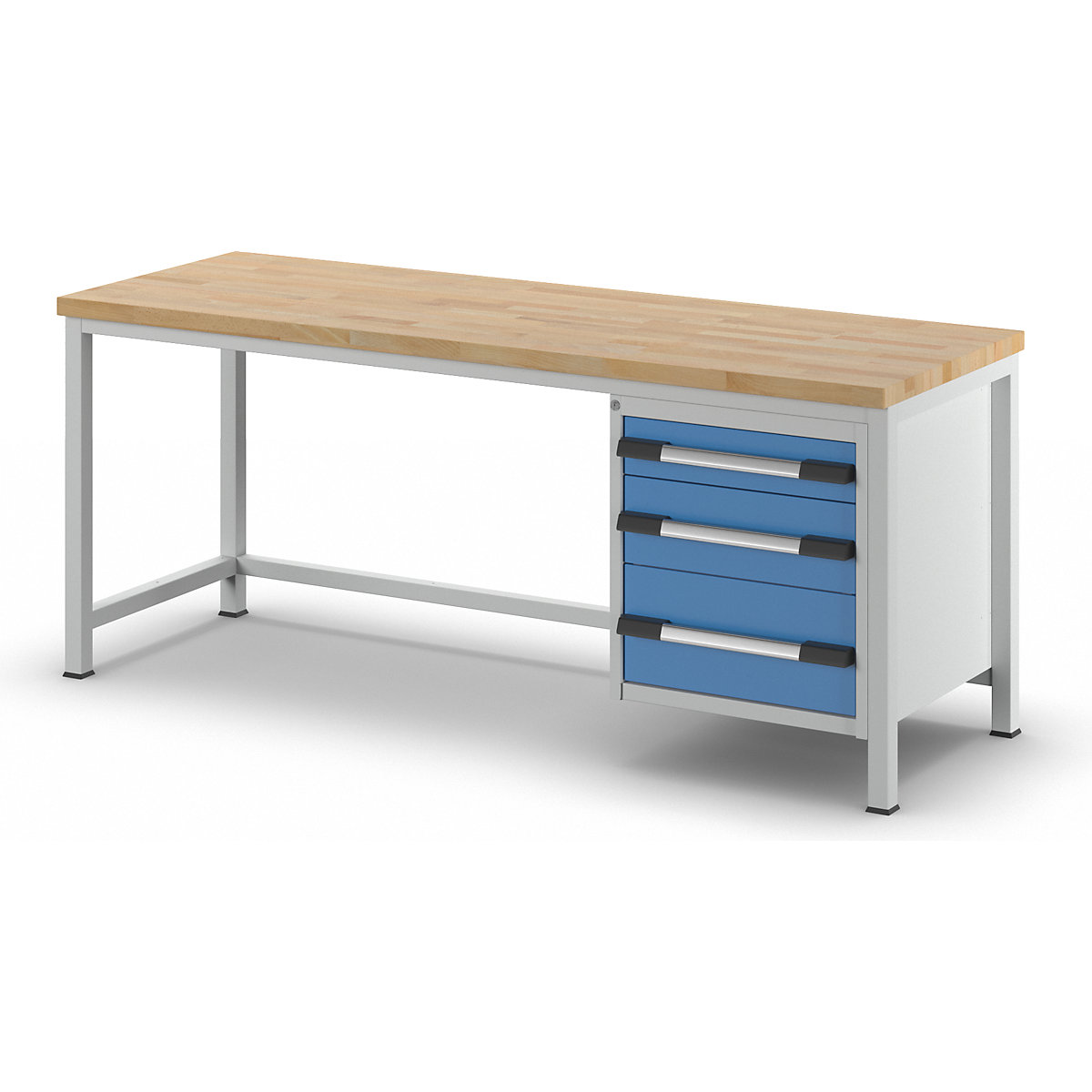 Bancada de trabalho, estrutura modular série 8000 – eurokraft pro (Imagem do produto 7)-6